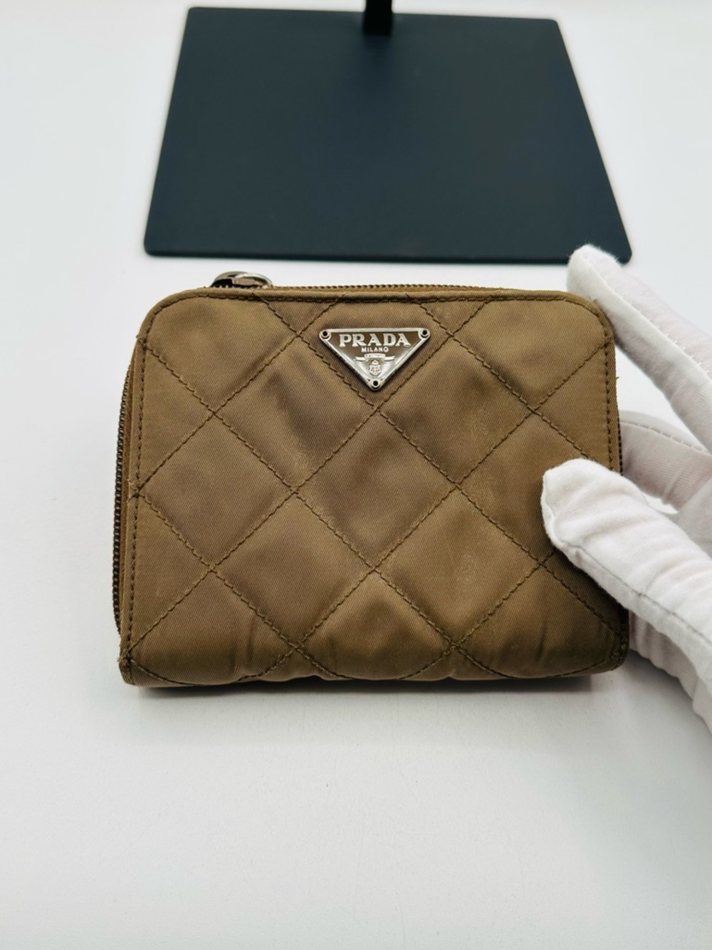 Prada Quilted Re Nylon Wallet